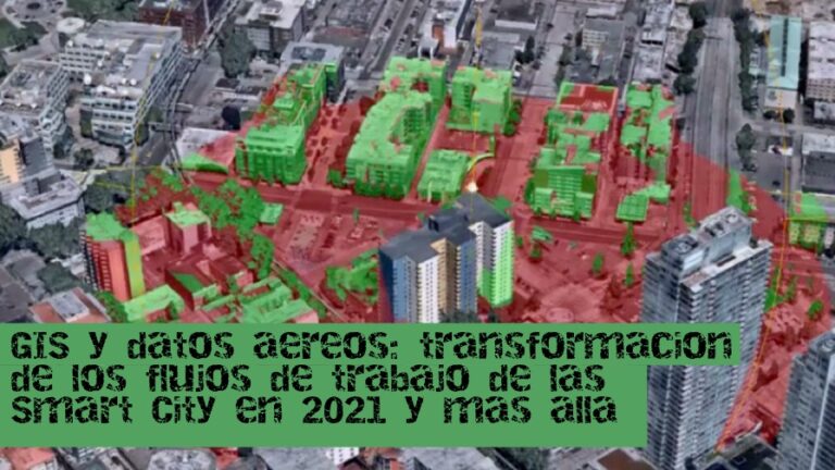 GIS y datos aéreos: transformación de los flujos de trabajo de las ciudades inteligentes en 2021 y más allá