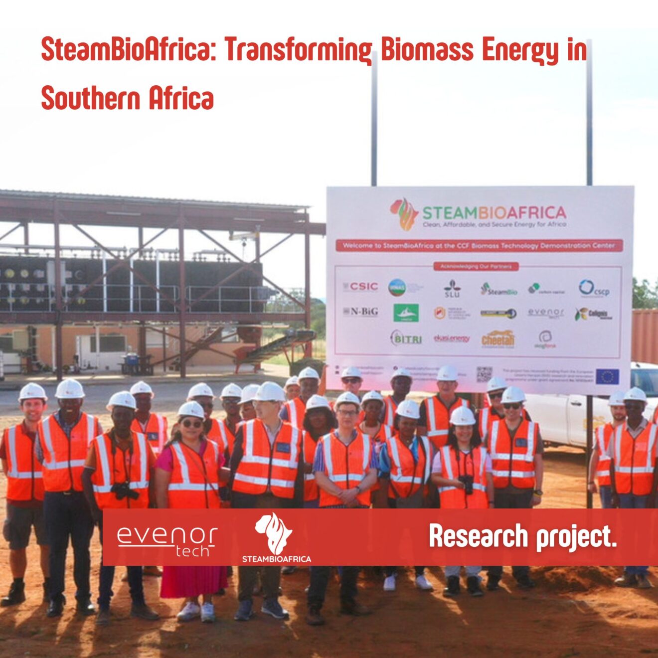 SteamBioAfrica: Transformando la Energía de Biomasa en el Sur de África